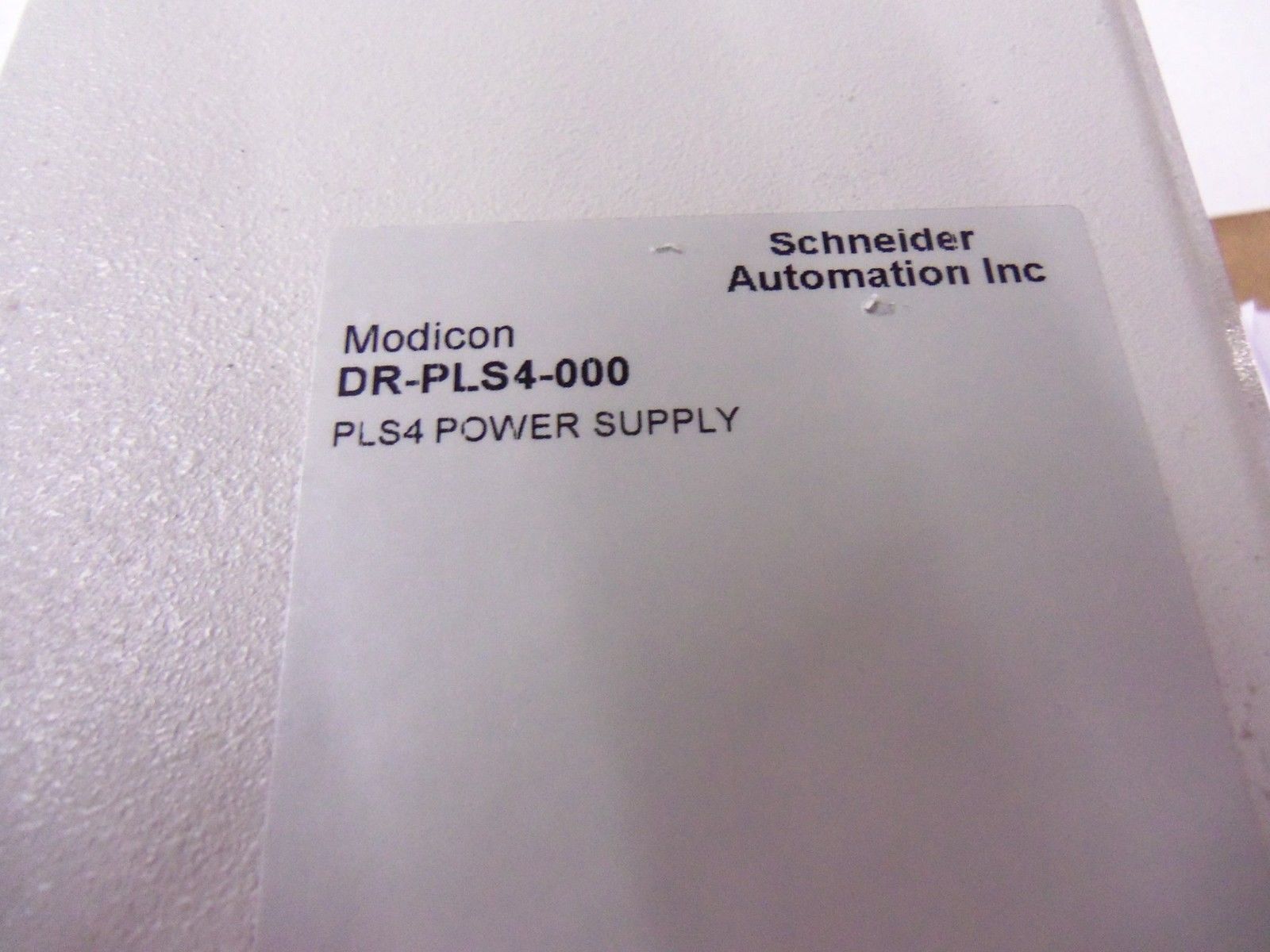 MODICON DR-PLS4-000 *USED *
