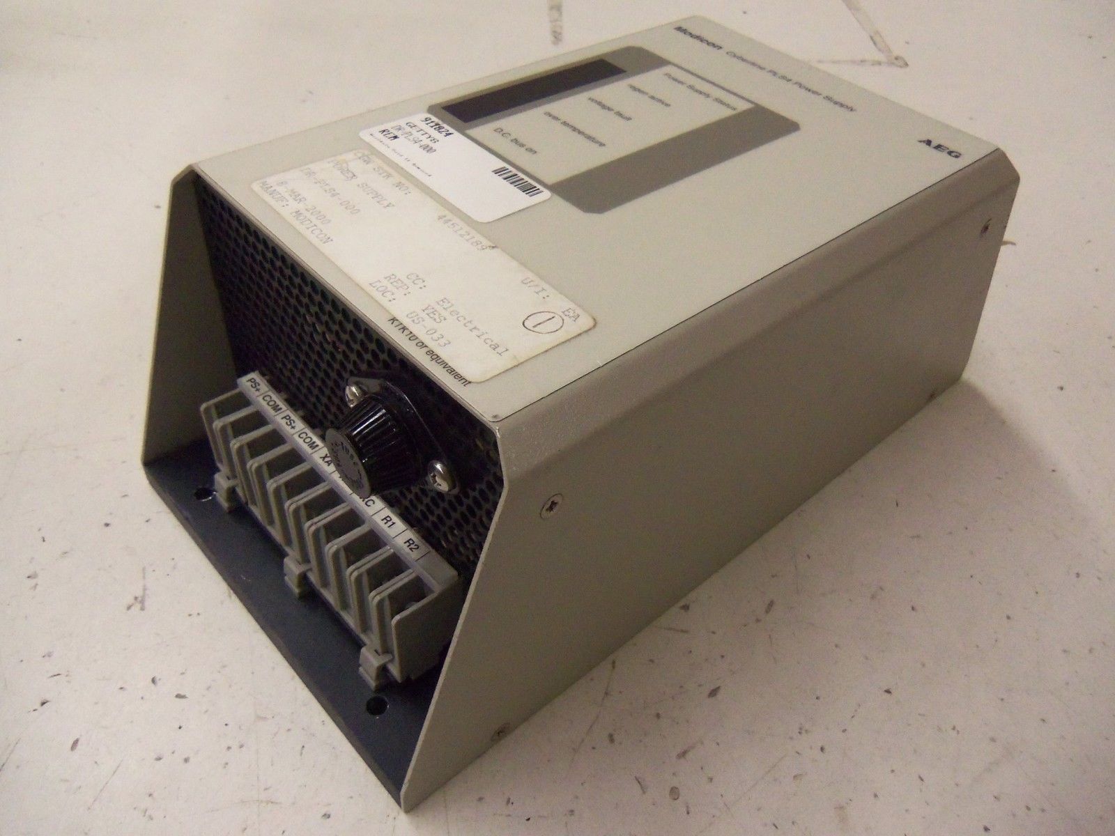 MODICON DR-PLS4-000 *USED *