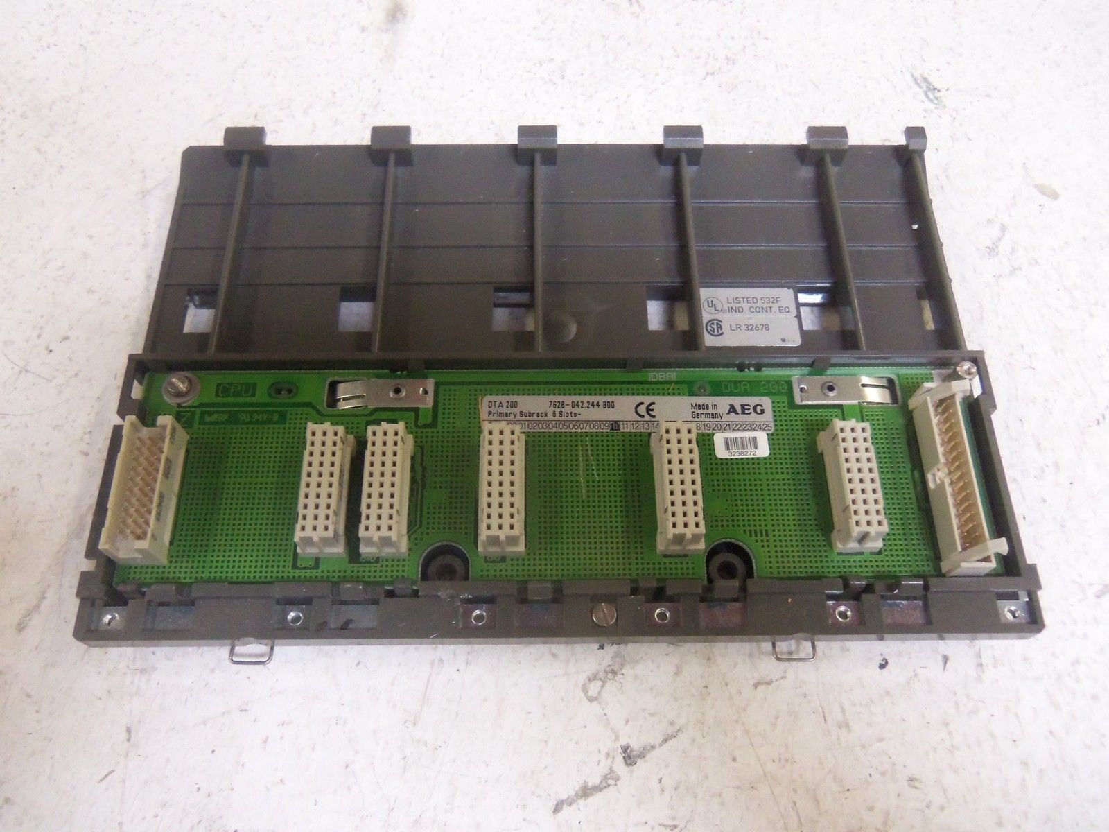 AEG DTA 200 7628-042.244800 5-SLOT PRIMARY RACK *USED*