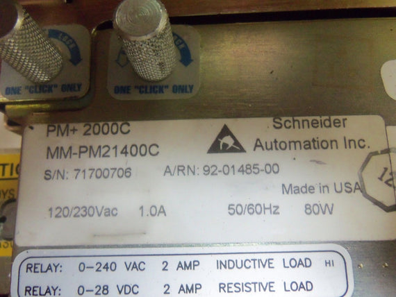 MODICON MM-PM21400C *USED*