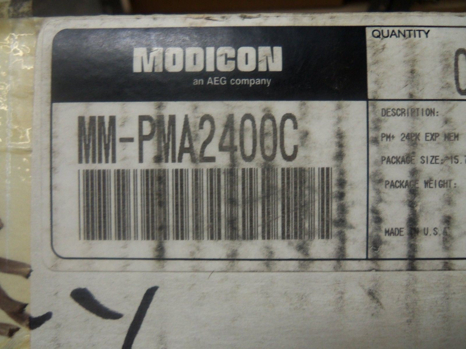 MODICON MM-PMA2400C *NEW IN BOX*