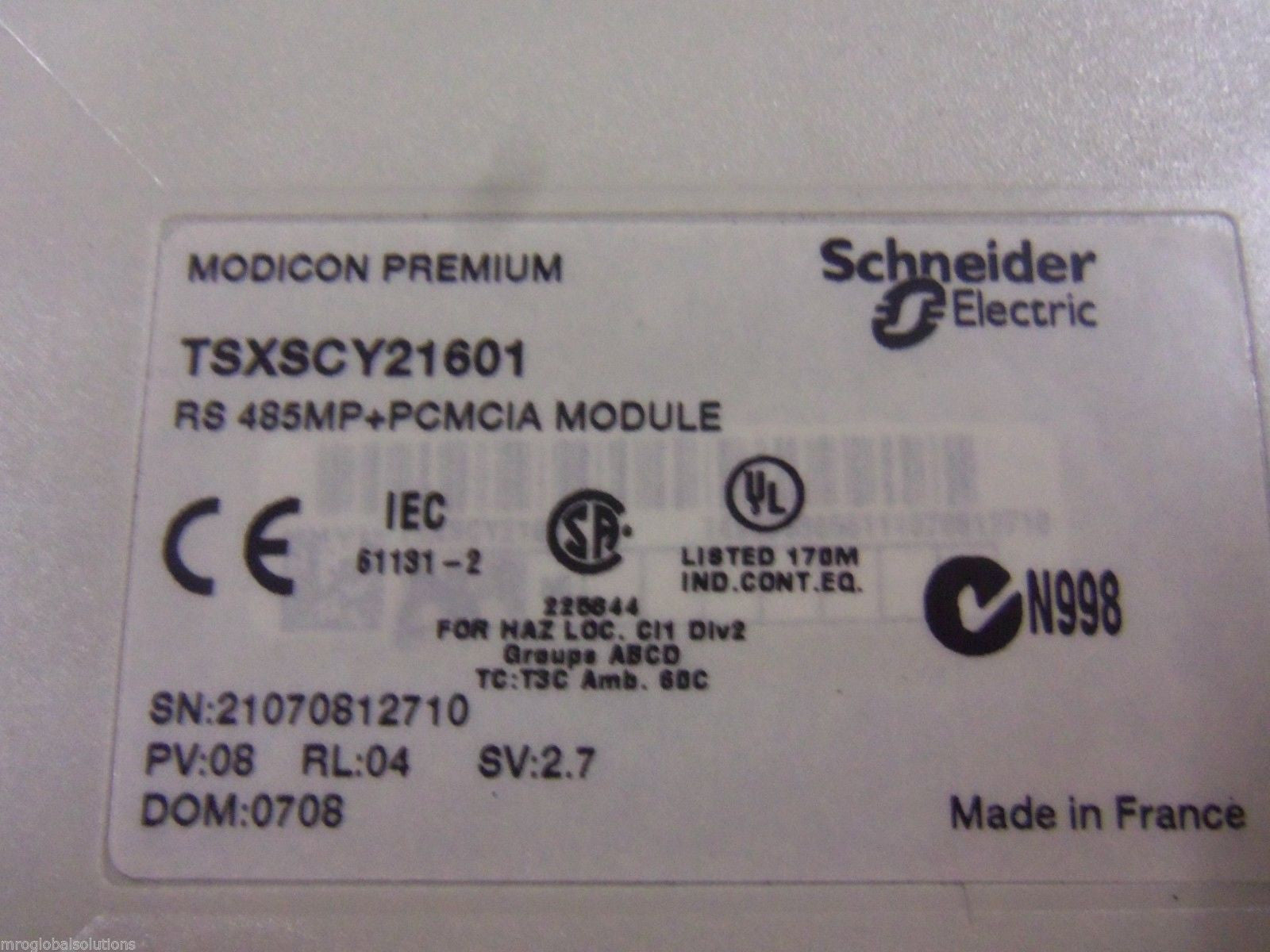 SCHNEIDER MODICON TSXSCY21601 COMMUNICATION MODULE *NEW IN BOX*