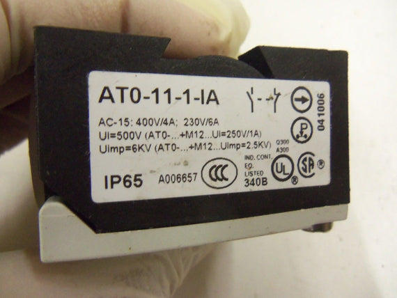 KLOCKNER MOELLER AT0-11-1-IA LIMIT SWITCH *USED*