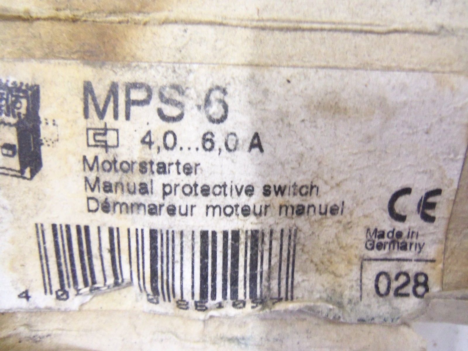 MOELLER MPS-6 *NEW IN BOX*