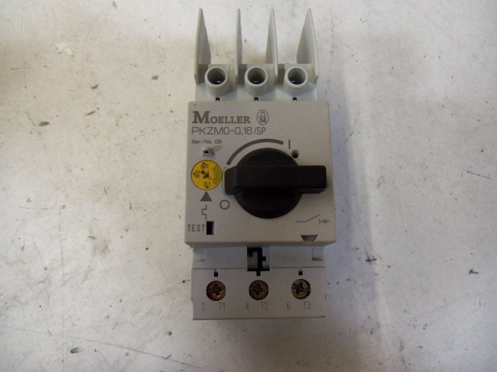 KLOCKNER MOELLER PKZM0-0,16/SP MANUAL MOTOR STARTER 0.1-0.16A *NEW IN BOX*