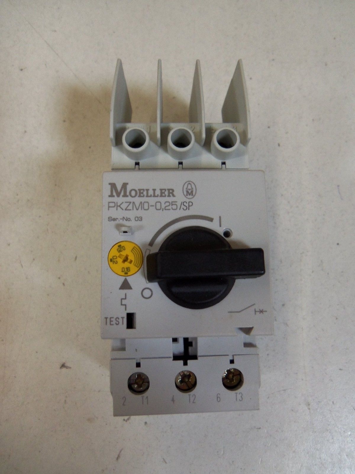 MOELLER PKZM0-0,25/SP MOTOR PROTECTIVE SWITCH *NEW IN BOX*