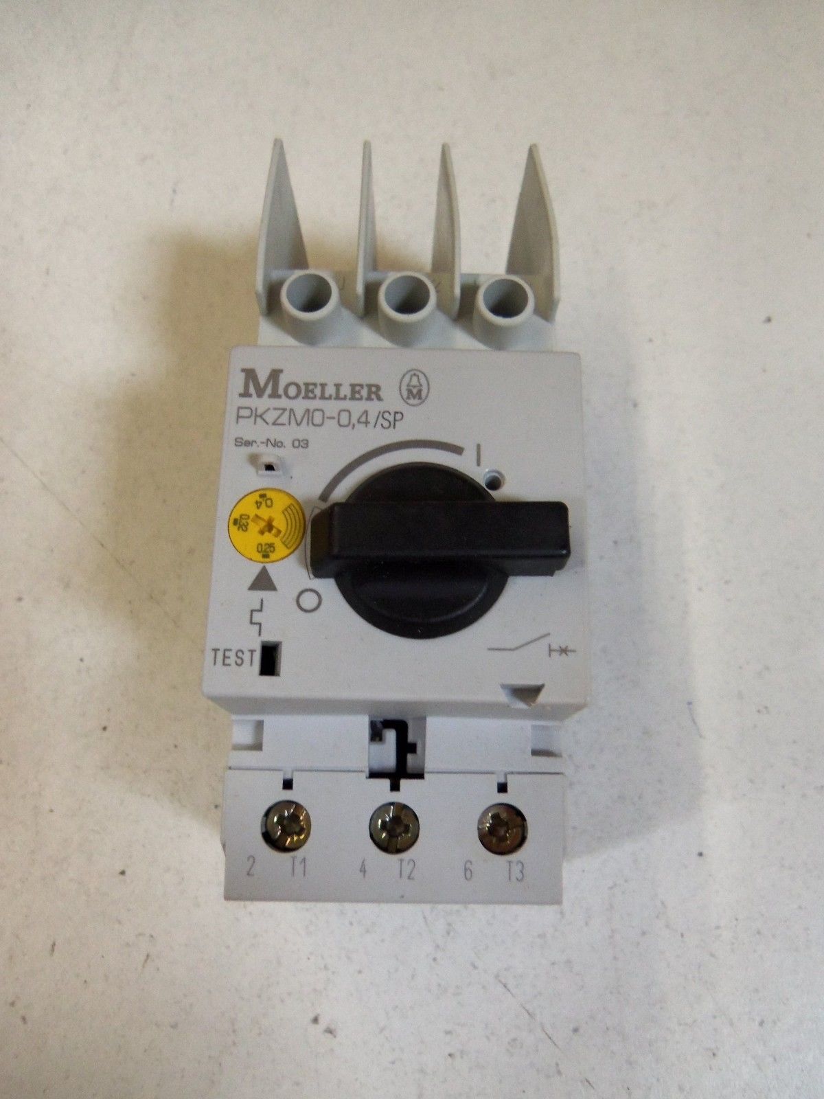 MOELLER PKZM0-0,4/SP MOTOR PROTECTIVE SWITCH *NEW IN BOX *