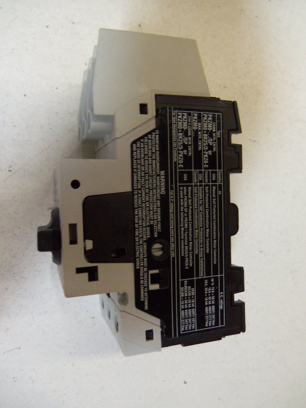 MOELLER PKZM0-0,4/SP MOTOR PROTECTIVE SWITCH *NEW IN BOX *