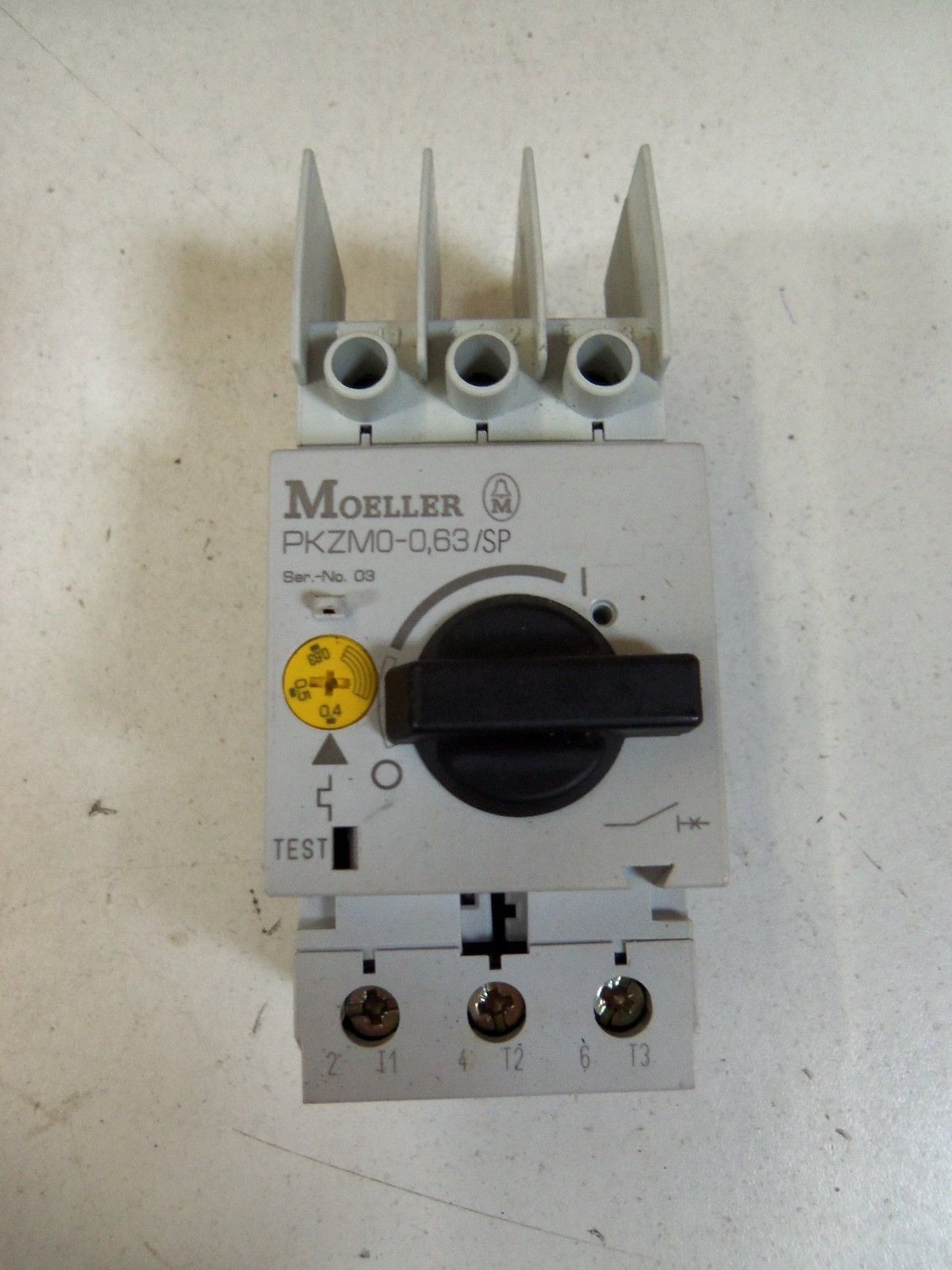KLOCKNER MOELLER PKZM0-0,63/SP MANUAL MOTOR STARTER 0.4-0.63A *NEW IN BOX*