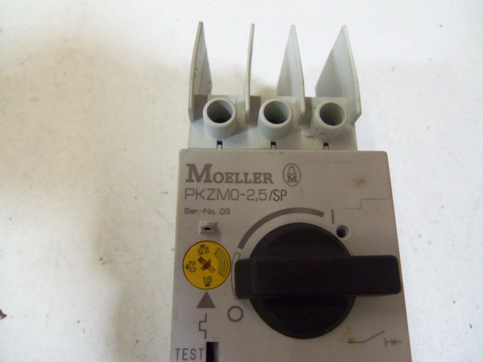 MOELLER PKZM0-2,5/SP MANUAL MOTOR STARTER *USED*