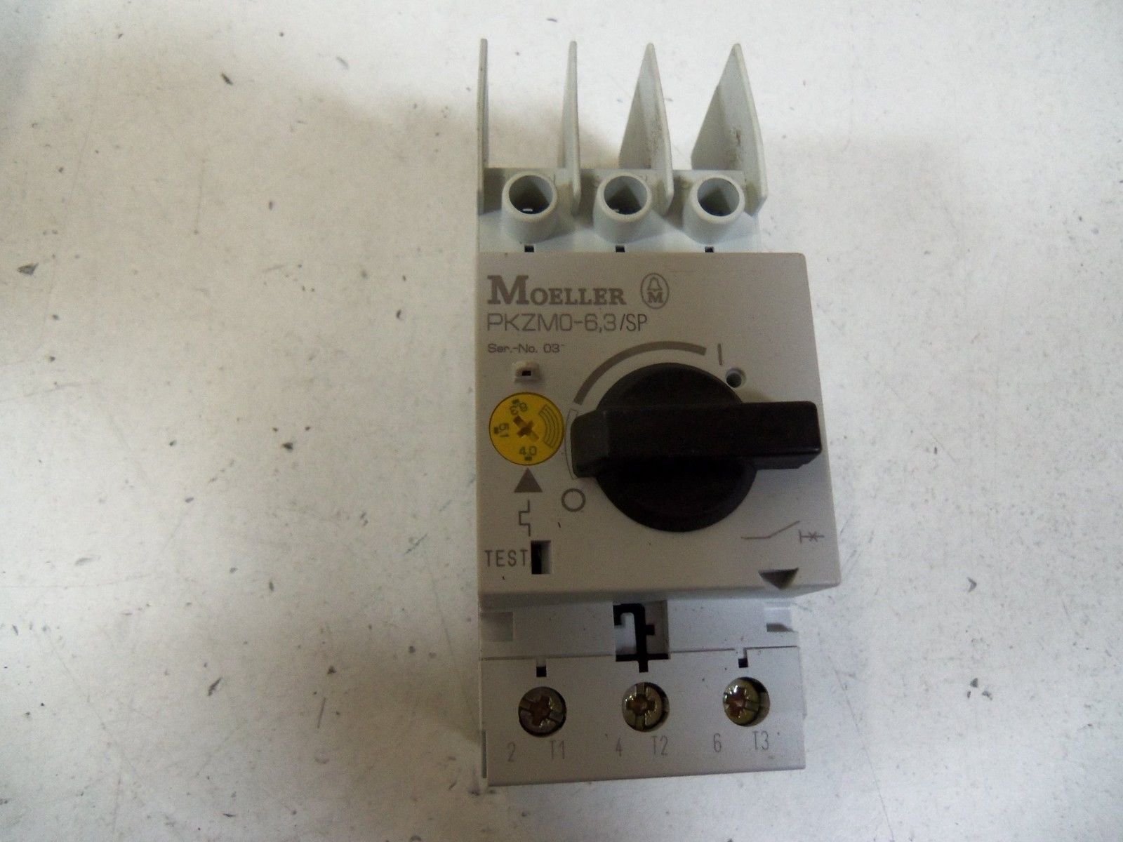 KLOCKNER MOELLER PKZM0-6,3/SP MANUAL MOTOR STARTER 4.0-6.3A *NEW IN BOX*
