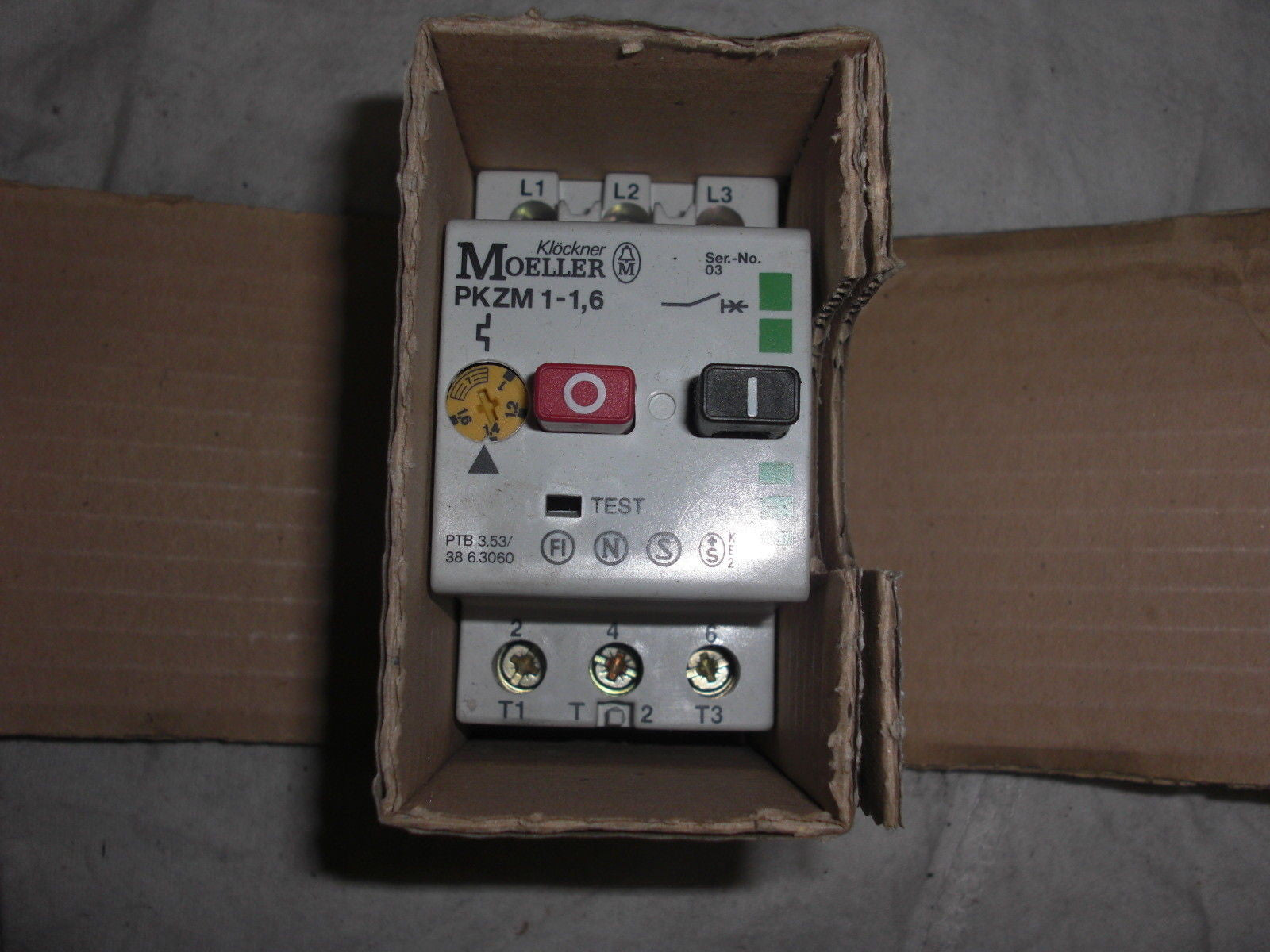 MOELLER PKZM1,0-1,6 *NEW*