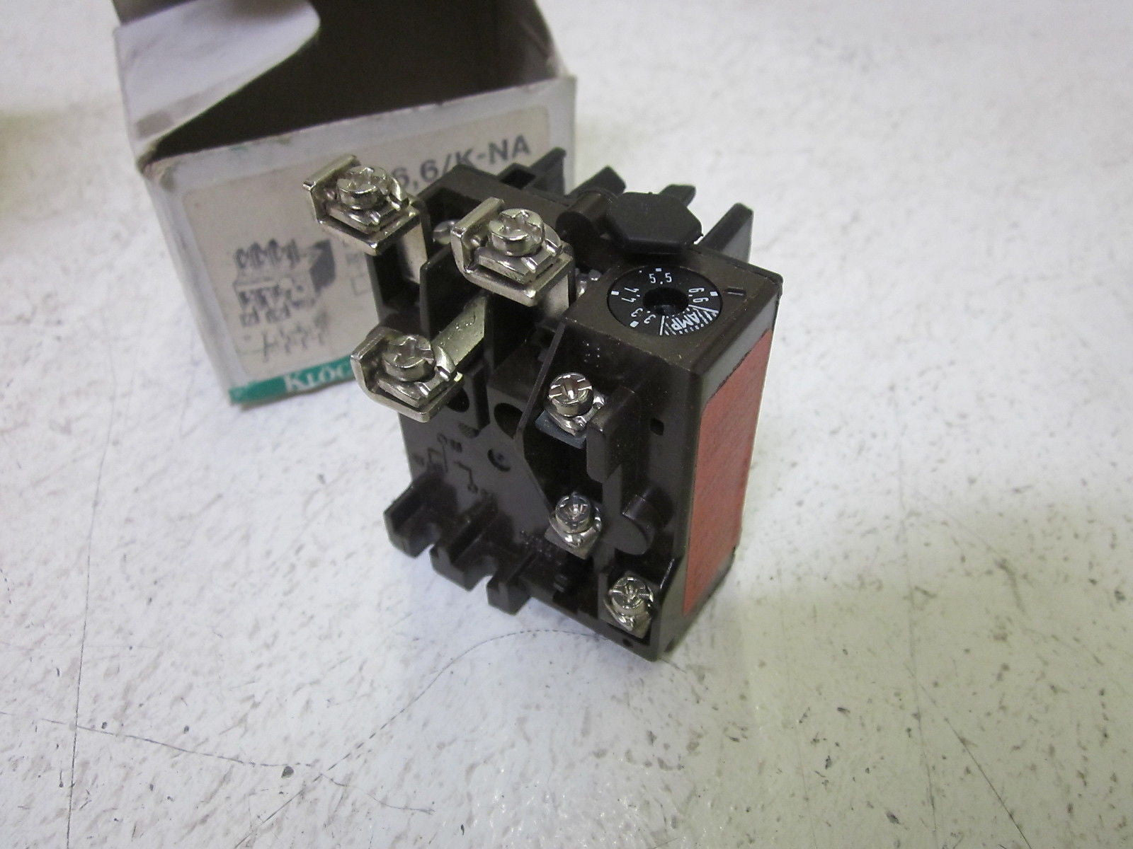 MOELLER Z0-6,6/K-NA BIMETAL RELAY 3,3-6,6A  *NEW IN BOX*