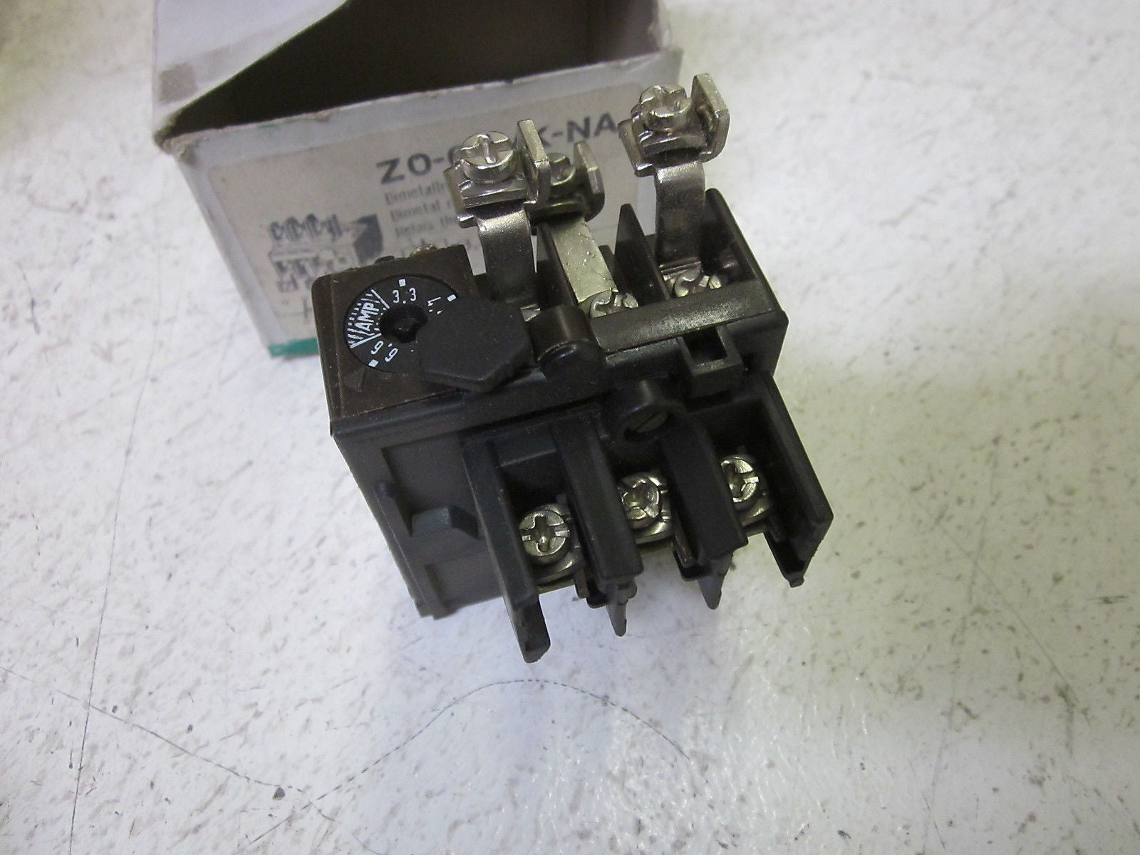 MOELLER Z0-6,6/K-NA BIMETAL RELAY 3,3-6,6A  *NEW IN BOX*