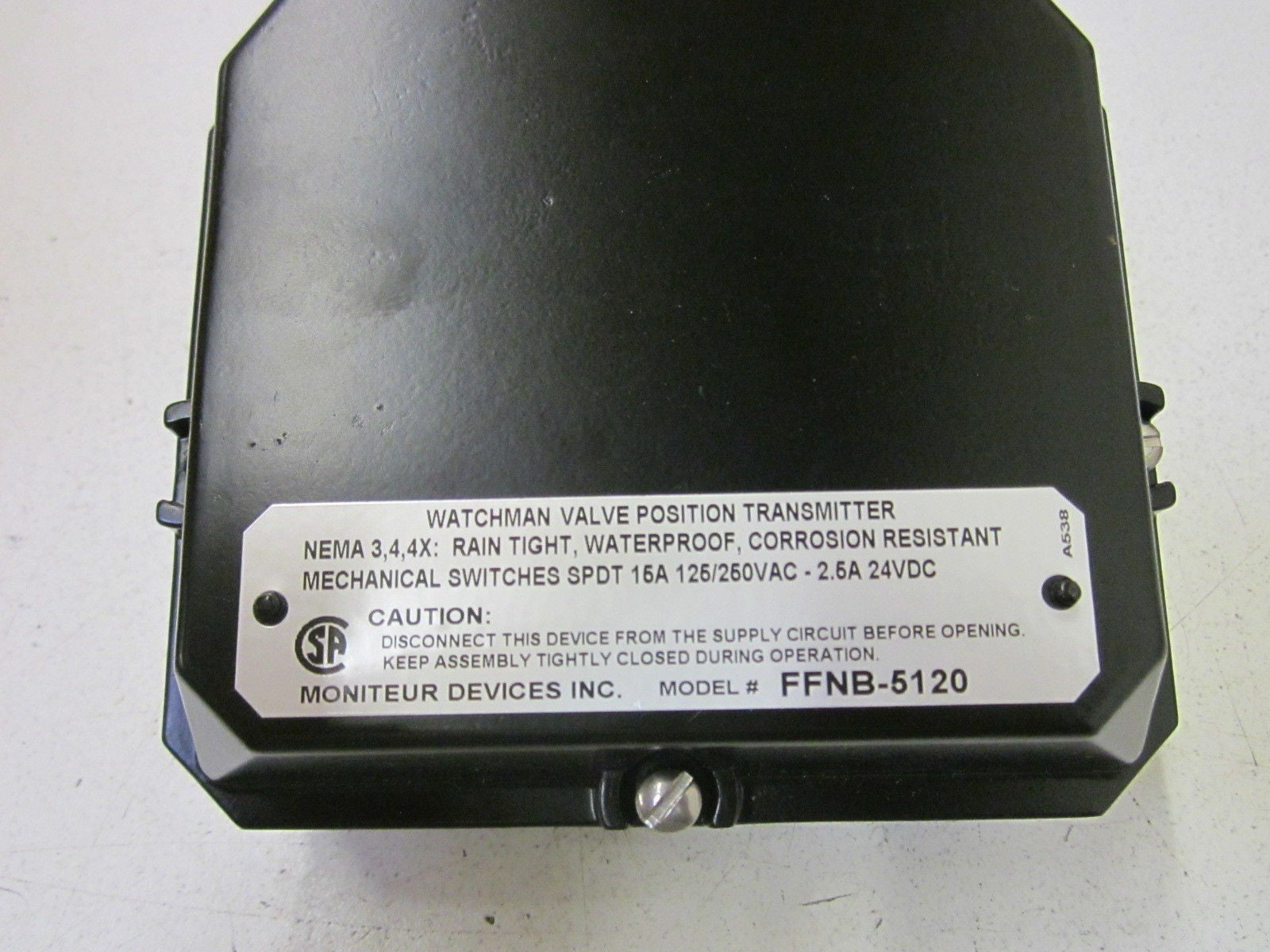 MONITUER DEVICES INC. FFNB-5120 *NEW IN BOX*