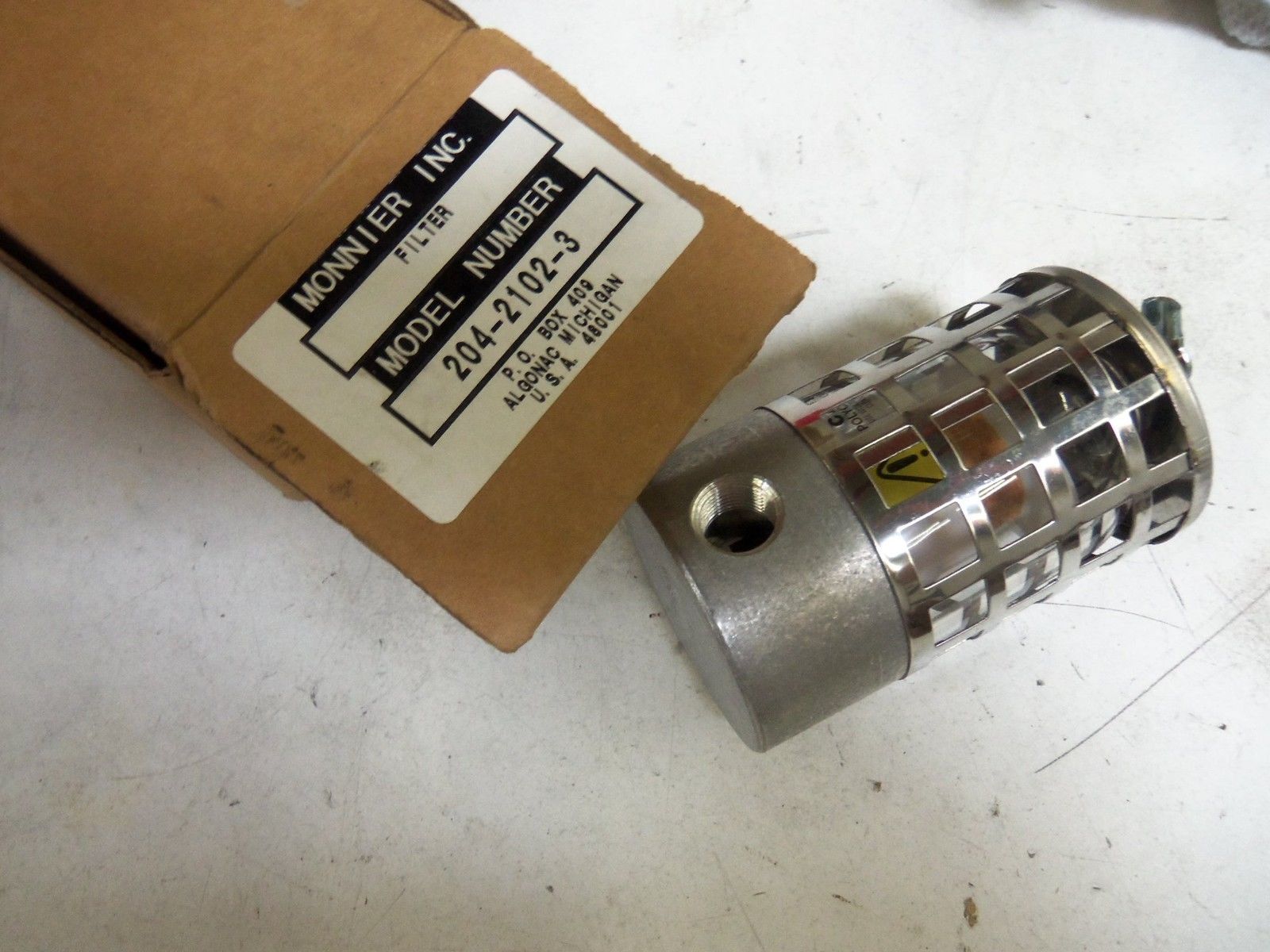 MONNIER 204-2102-3 FILTER *NEW IN BOX*