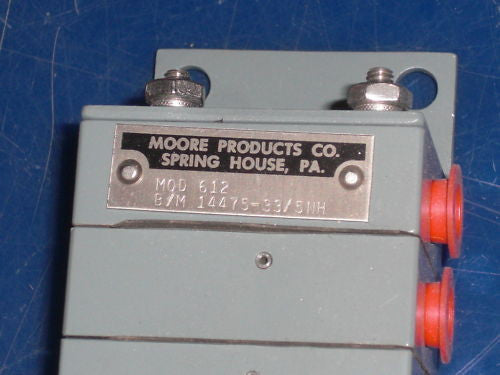 MOORE 612 14475-33/5NH PNEUMATIC PRESSURE RELAY *NEW NO BOX*