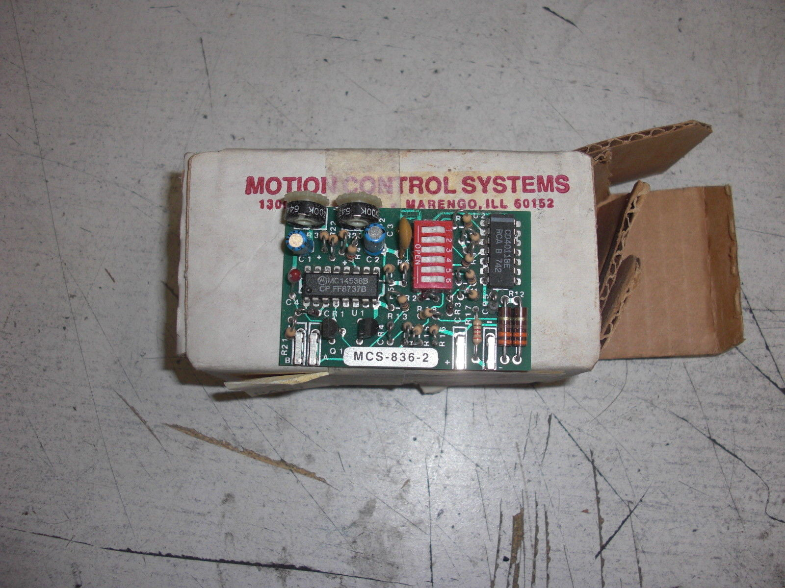 MOTION CONTROL SYSTEMS MCS-836-2 CIRCUIT BOARD *NEW IN BOX*