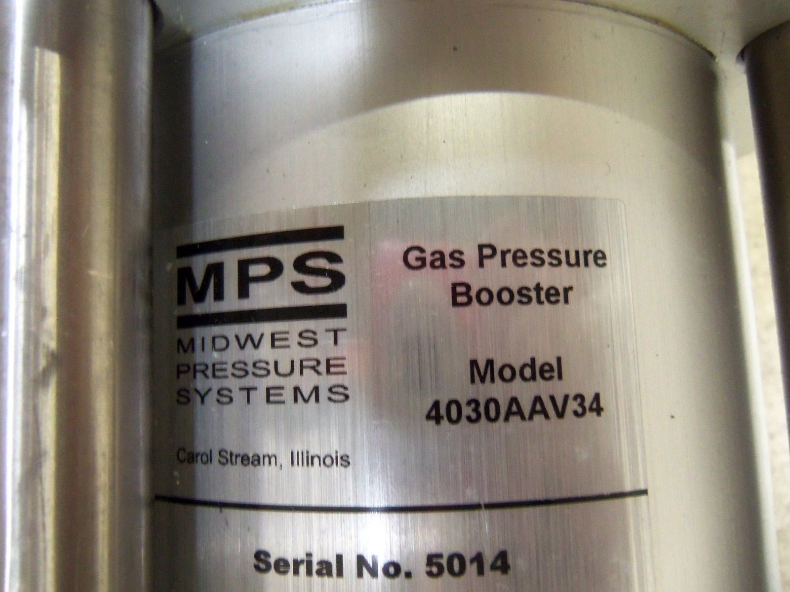 MPS 4030AAV34 GAS PRESSURE *USED*