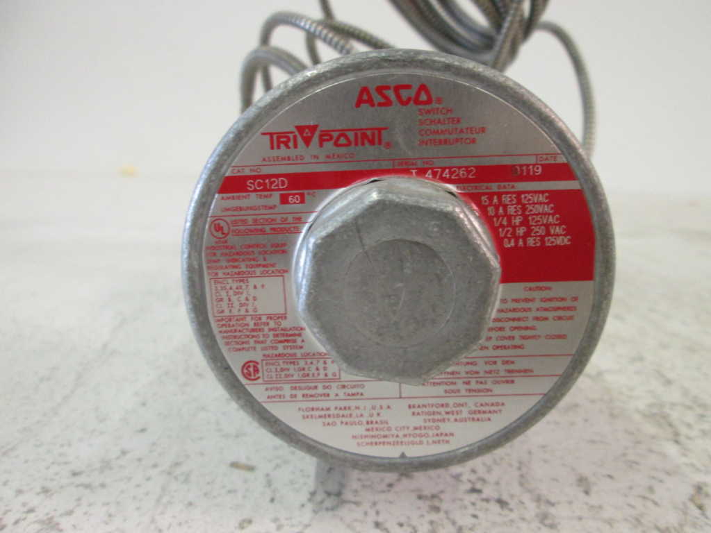 Asco SC12D NSNP **GENUINE**