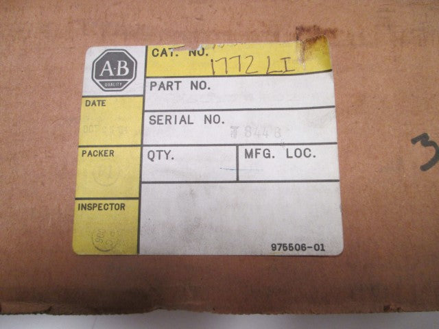 Allen Bradley 1772LI NSFP **GENUINE** AB 1772 LI