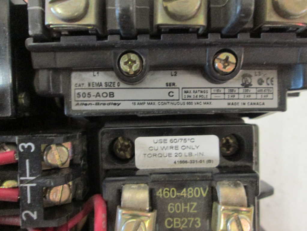 Allen Bradley 505AOB NSNP **GENUINE** AB505 AOB