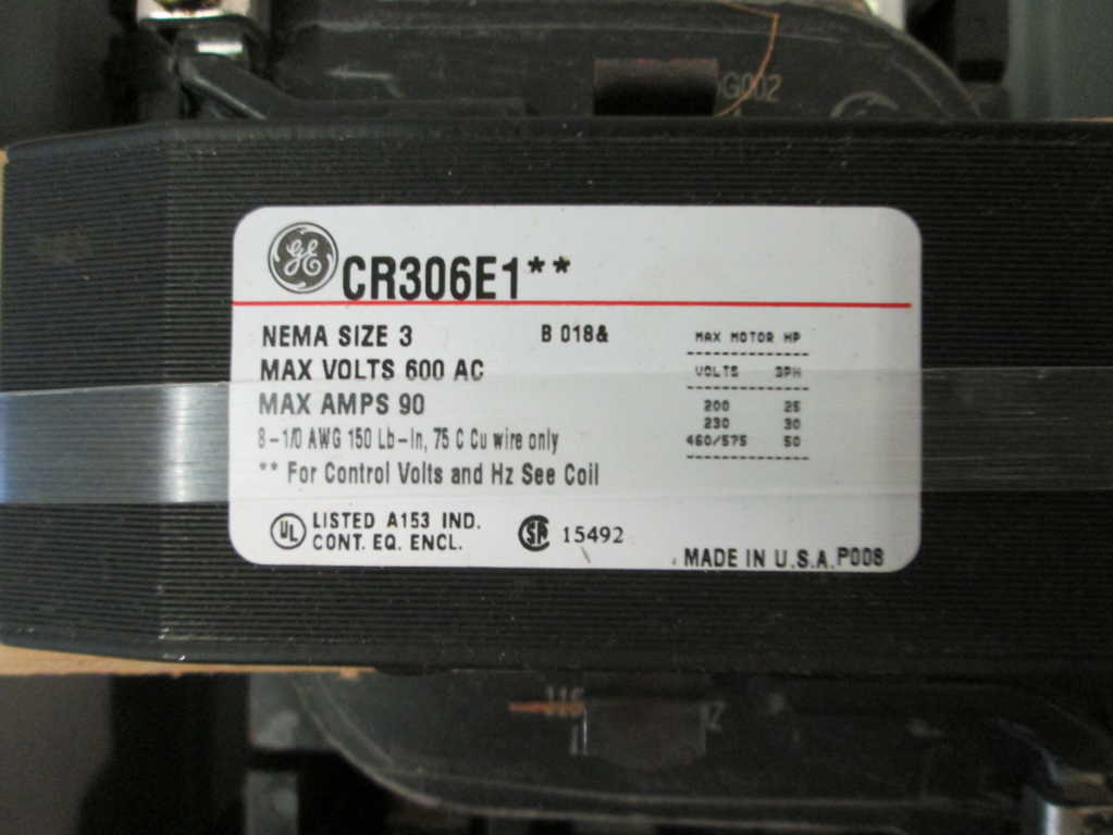 General Electric CR306E102 NSNP **GENUINE** GE