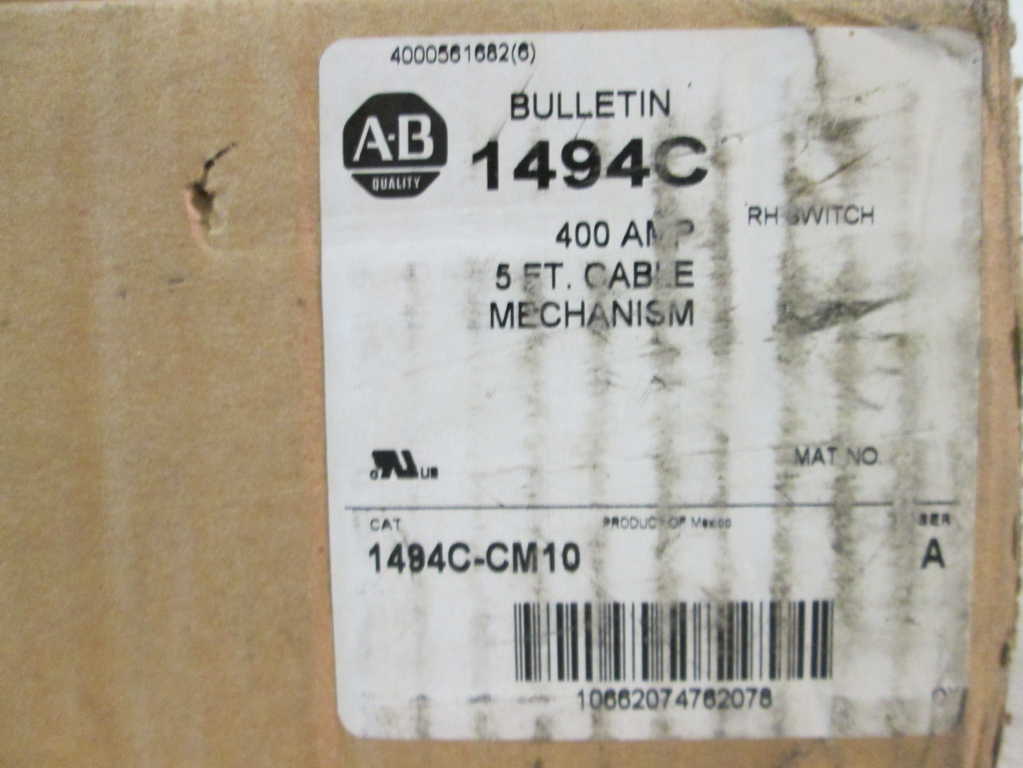 Allen Bradley 1494CCM10 NSFP * GENUINE * AB 1494C CM10