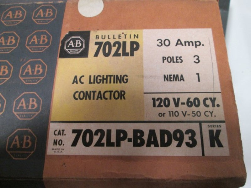 Allen Bradley 702LPBAD93 NSFP * GENUINE * 702LP BAD 93