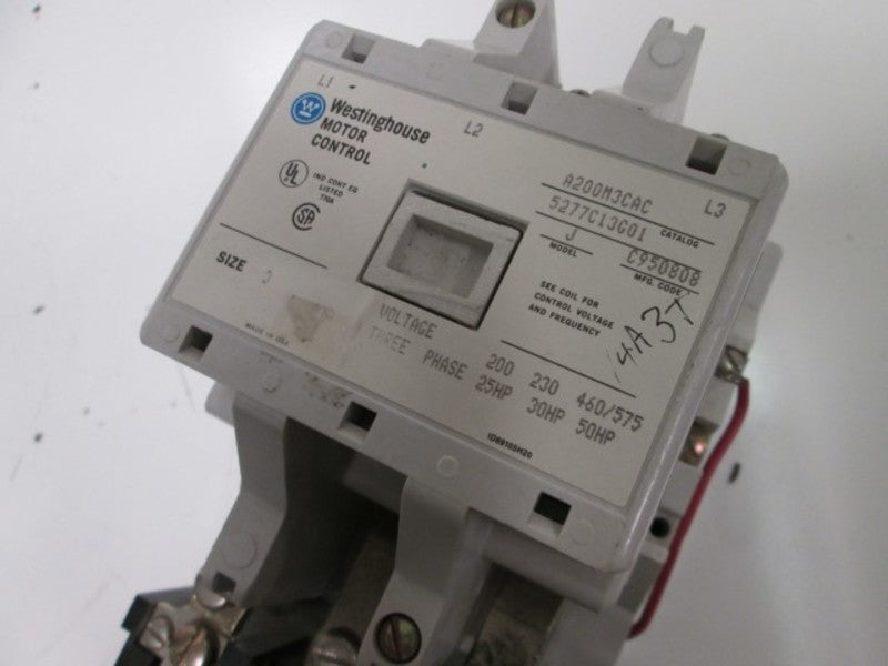 Cutler Hammer A200M3CAC NSNP * GENUINE * Westinghouse