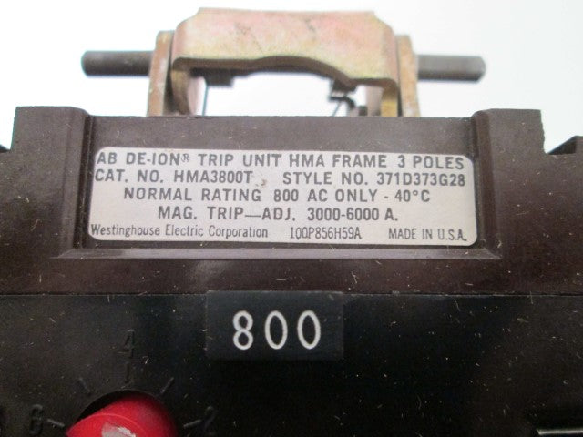 Cutler Hammer HMA3800T NSNP **GENUINE** Westinghouse
