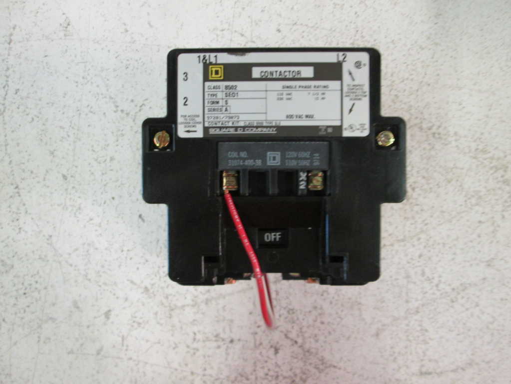 Square D 8502SEO1V02 NSFP * GENUINE * 8502 SEO1 V02 Schneider Telemecanique