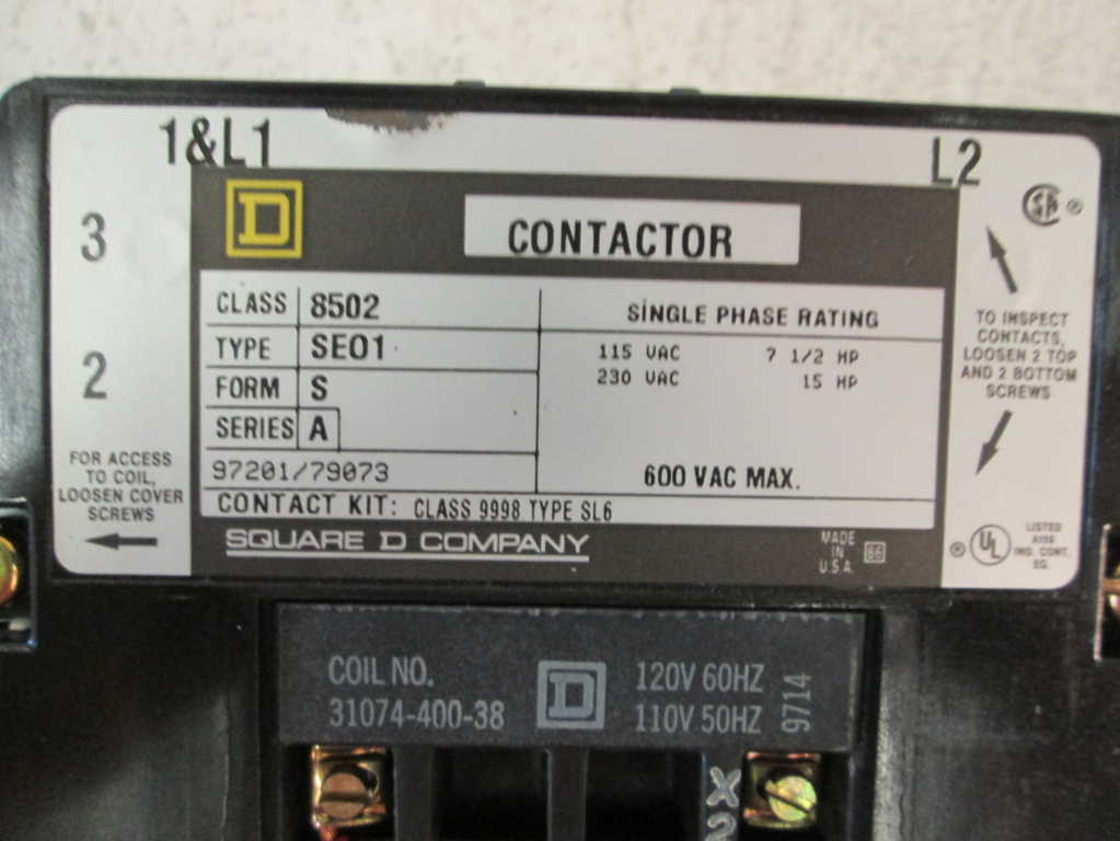 Square D 8502SEO1V02 NSFP **GENUINE** 8502 SEO1 V02 Schneider Telemecanique