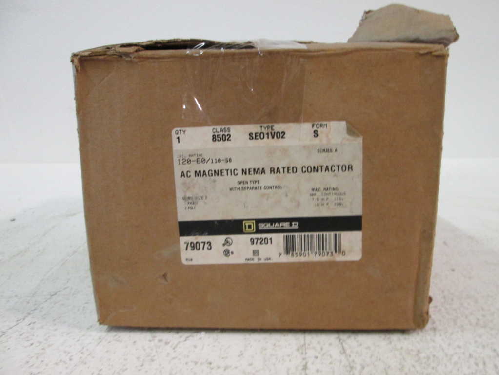 Square D 8502SEO1V02 NSFP **GENUINE** 8502 SEO1 V02 Schneider Telemecanique