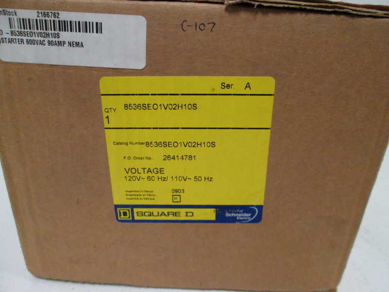 Square D 8536SEO1V02H10S NSFP ** GENUINE ** Schneider Telemecanique