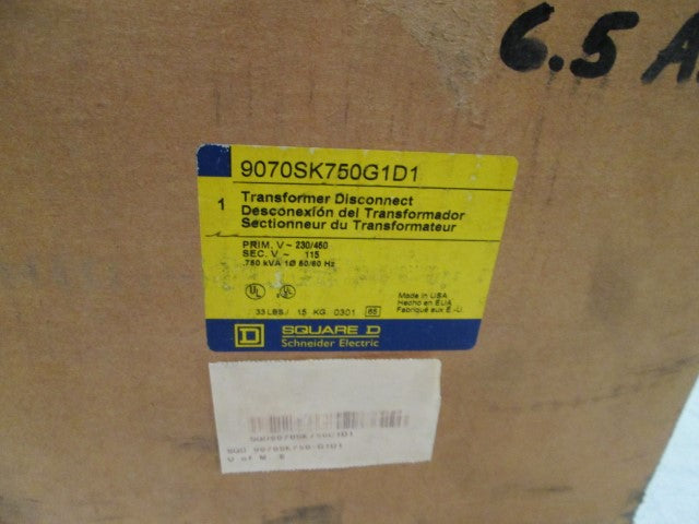 Square D 9070SK750G1D1 NSFP **GENUINE** Schneider Telemecanique