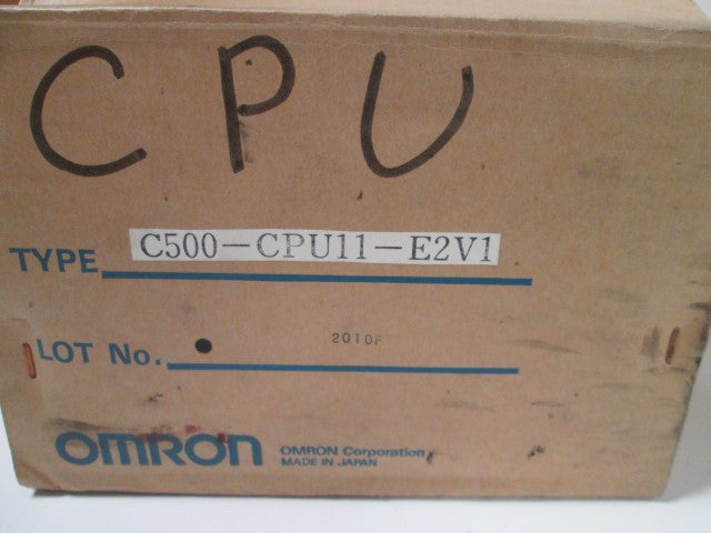 Omron C500CPU11E2V1 NSFP **GENUINE** C500 CPU11 E2V1