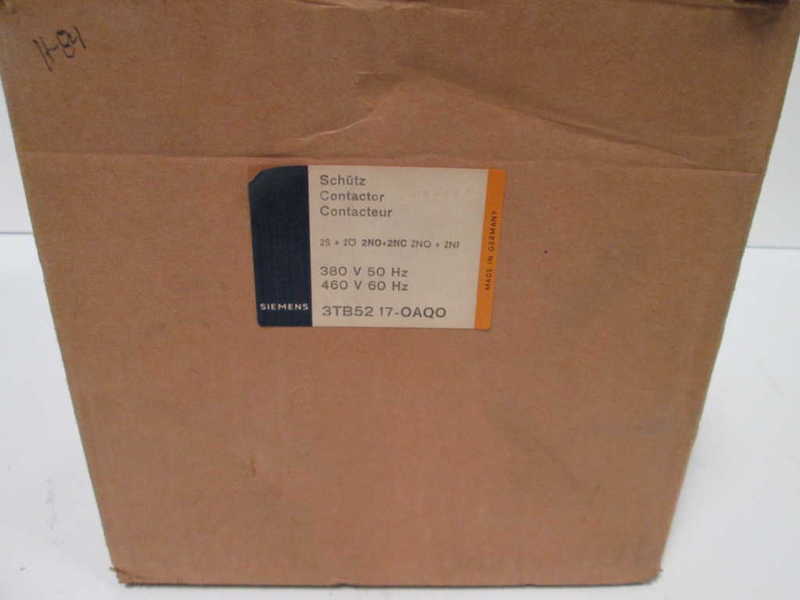 Siemens 3TB52170AQ0 NSFP * GENUINE * 3TB52 17 0AQ0 Furnas
