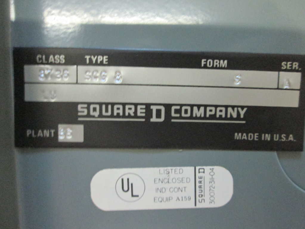 Square D 8736SCG8 120V NSNP **GENUINE** Schneider Telemecanique