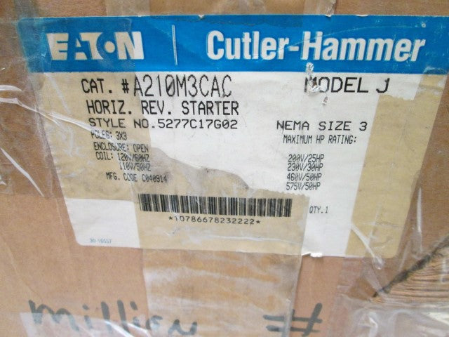 Cutler Hammer A210M3CAC NSFP **GENUINE** Westinghouse
