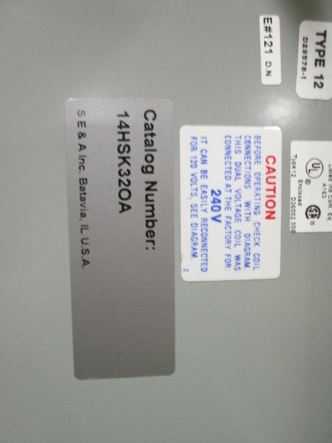 Furnas 14HSK320A NSFP **GENUINE** Siemens