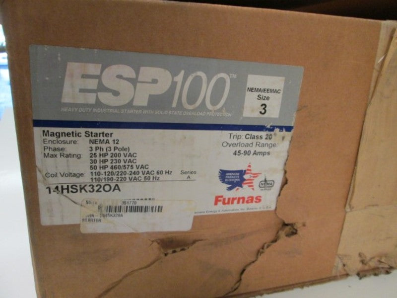 Furnas 14HSK320A NSFP * GENUINE * Siemens