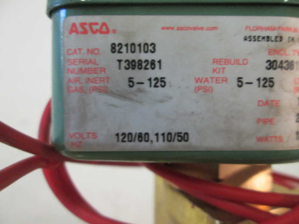 Asco 8210103 NSFP **GENUINE**