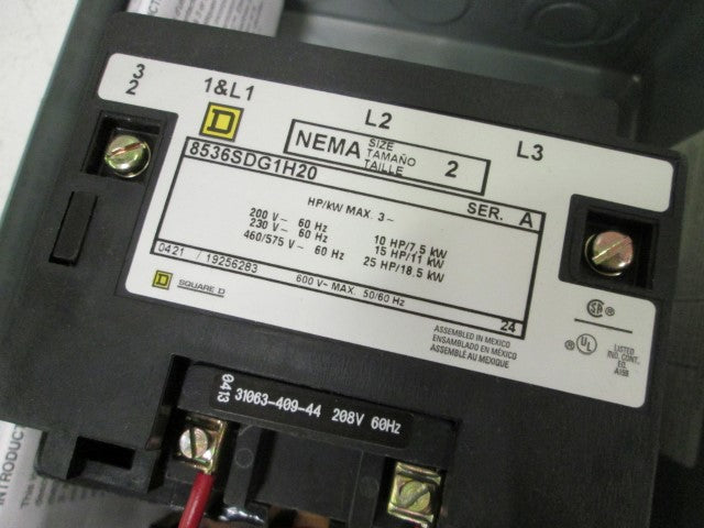 Square D 8536SDG1H20 NSNP **GENUINE** Schneider Telemecanique