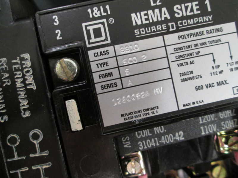 Square D 8810SCA2V02 NSNP * GENUINE * 8810 SCA2 V02 Schneider Telemecanique