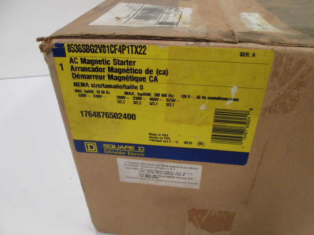 Square D 8536SBG2V81CF4P1TX22 NSFP **GENUINE** Schneider Telemecanique
