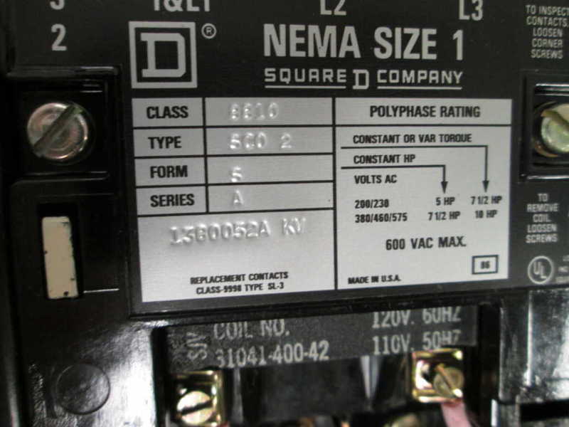 Square D 8810SCA2V02 NSFP ** GENUINE ** 8810 SCA2 V02 Schneider Telemecanique