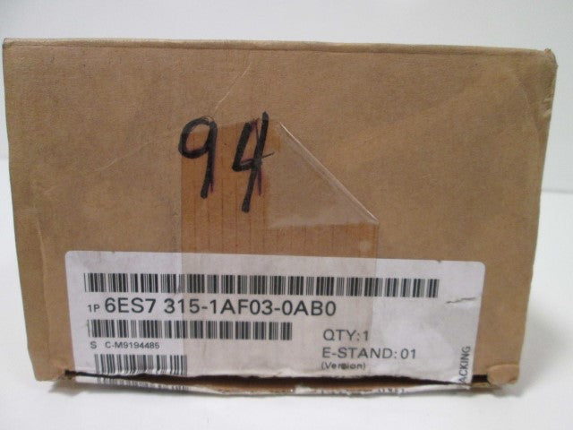 Siemens 6ES73151AF030AB0 NSFP ** GENUINE ** Furnas