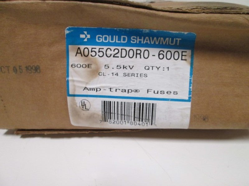 Gould Ferraz Shawmut Mersen A055C2D0R0600E NSFP * GENUINE *