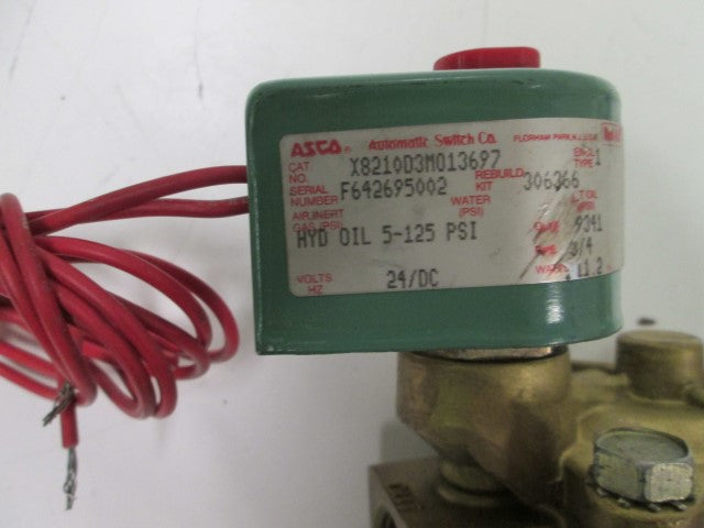 Asco X8210D3M013697 NSNP **GENUINE**
